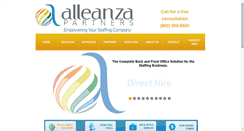 Desktop Screenshot of alleanzapartners.com